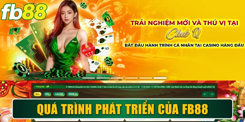 FB88 10 Điểm nhanh quá trình phát triển FB88